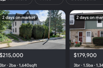 wide horizontal version of Mobile Phone Screenshot of Google's Home Search Ads on September 16, 2026